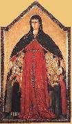 Simone Martini Madonna of Mercy oil painting artist